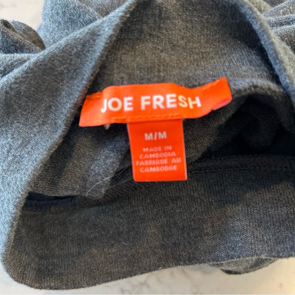 Joe Fresh Sleeveless knit Top Dark Gray Medium Minimalist - Picture 5 of 6